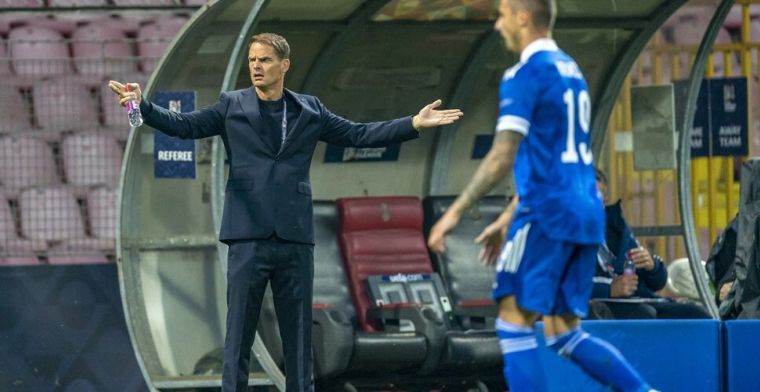 Kritiek op Oranje niet mals: 'Een elftal dat gecoacht wordt door Frank de Boer' 
