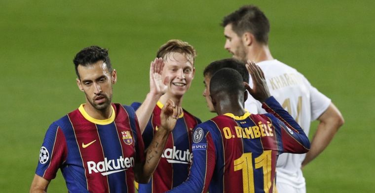 Frenkie de Jong komt met reactie bij Barça: 'Het spel verliep via zijn schoenen'