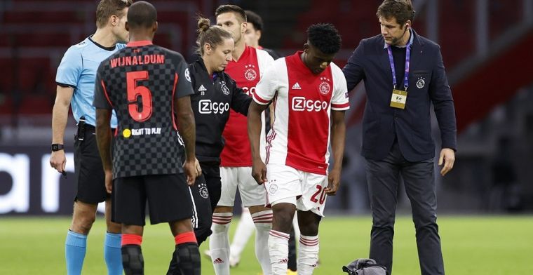 Klap voor Ajax: Kudus loopt zware blessure op en staat maanden buitenspel