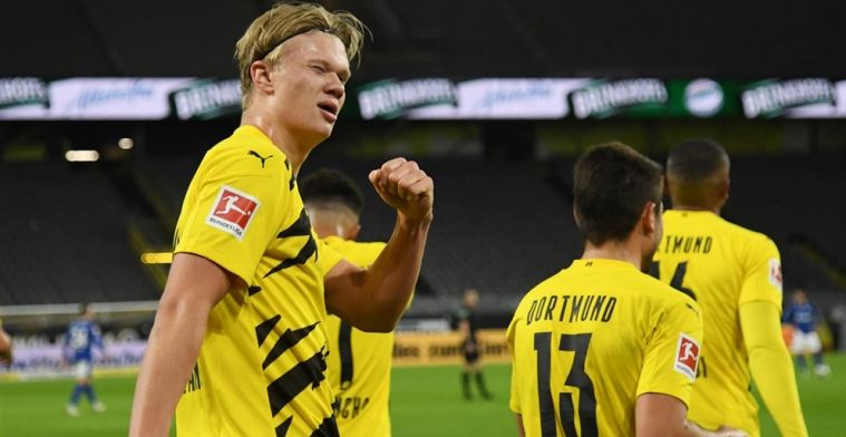 Haaland scoort in Revierderby: Dortmund vergroot crisis bij aartsrivaal Schalke