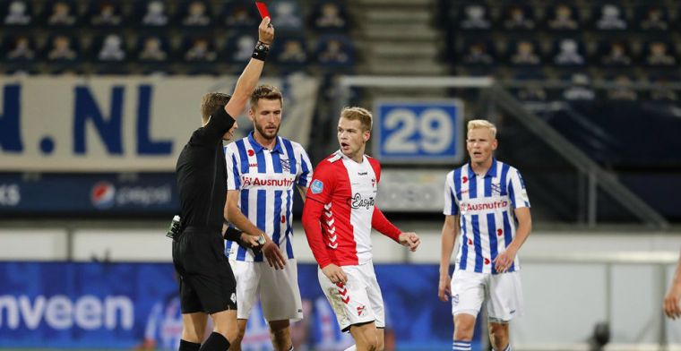 Heerenveen blijft zonder grote moeite in Eredivisie-top: twee keer rood voor Emmen