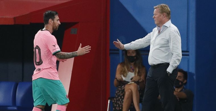 Koeman neemt Messi apart: 'Onze relatie is nooit gecompliceerd geweest'