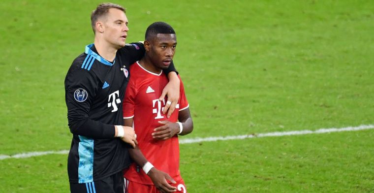Alaba zeer teleurgesteld in Bayern: 'Dat was een klap in mijn gezicht'