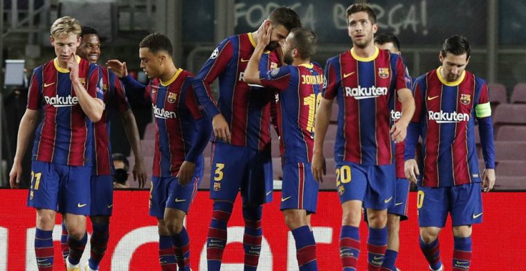 Barça pakt met moeite drie punten tegen 'Dinamo Kiev B', comeback Sevilla