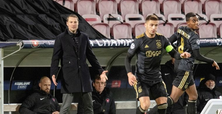 Ajax 'een van beste teams in Europa': 'En we waren in grote delen gelijkwaardig'