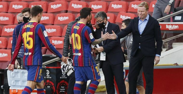 Koeman in onzekerheid bij Barça: 'Eerder verandering van regime dan een ontslag'
