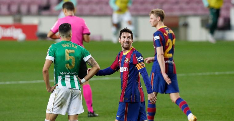 LIVE: Messi schittert in knappe 5-2 zege van Barcelona tegen Betis (gesloten)