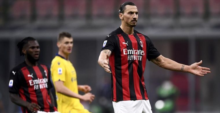Zlatan van schlemiel naar held in krankzinnige slotfase: Milan blijft ongeslagen