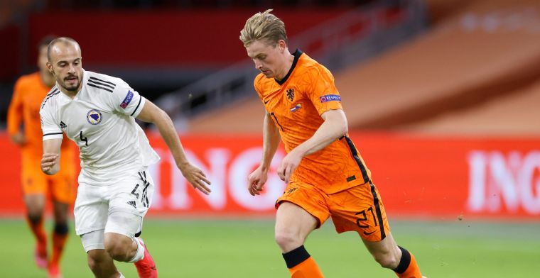 LIVE: Oranje verslaat op Bosnië met 3-1, blik kan op Polen (gesloten)