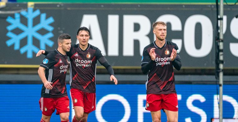 LIVE: Tiental Feyenoord toont karakter en pakt zege in Sittard (gesloten)