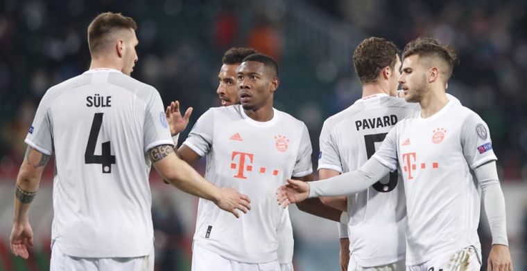 'Flick posteert zwaarlijvige Bayern München-verdediger voor straf op de bank'
