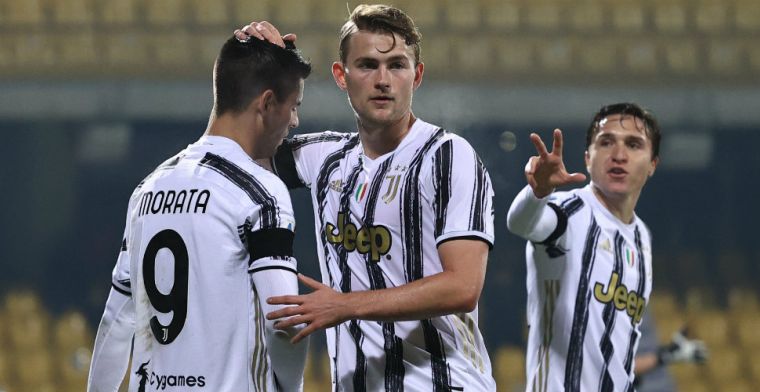 Vijfde gelijkspel in Serie A voor Juventus en De Ligt, averij in strijd om titel