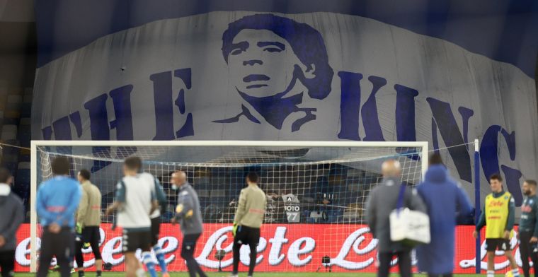 Update: gemeente Napels handelt snel, eerbetoon Napoli aan Maradona officieel