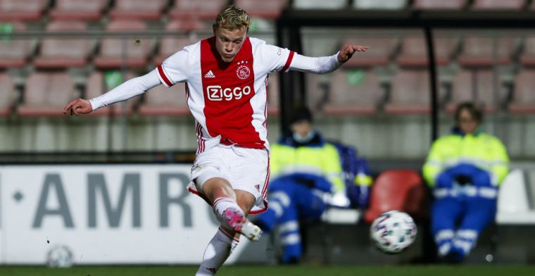 Contract voor 'vaste waarde' Jong Ajax: 'Volgend jaar debuut maken in Ajax 1'