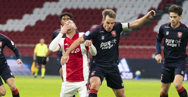 LIVE: zwak Ajax loopt schade op tegen FC Twente richting 'Atalanta' (gesloten)