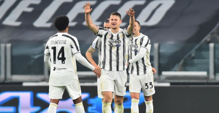Juventus wil contract van De Ligt verlengen