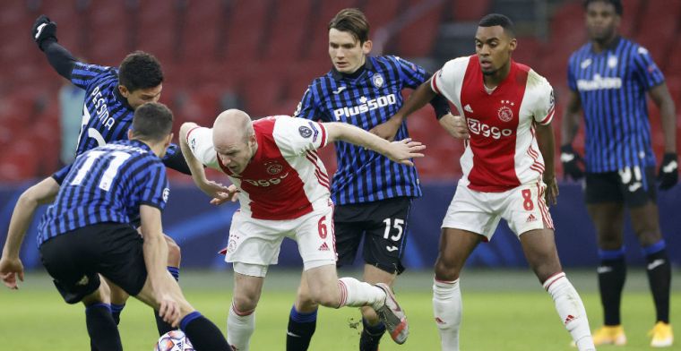 Atalanta wint en stuurt Ajax naar Europa League, drama voor 'rode' Gravenberch