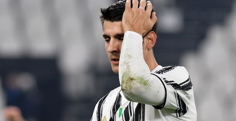 Pirlo niet blij met Morata na merkwaardige misser tegen Atalanta: 'Erg boos'