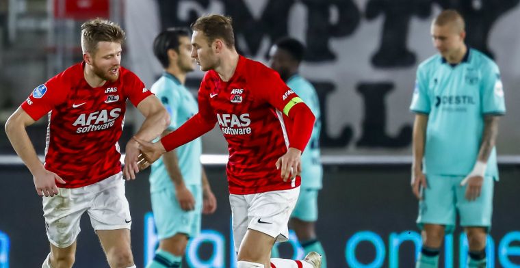 Donkere feestdagen lonken voor Willem II: 0-2 voor, maar vijf tegengoals tegen AZ