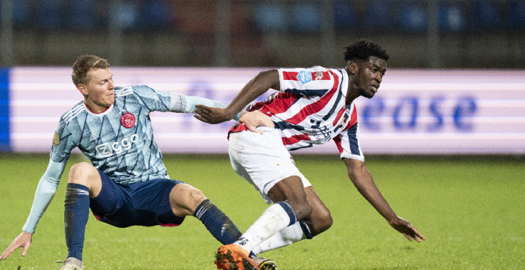 Zwakte Ajax kwam naar voren tijdens wedstrijdbespreking Willem ll: 'Ze spelen CL'