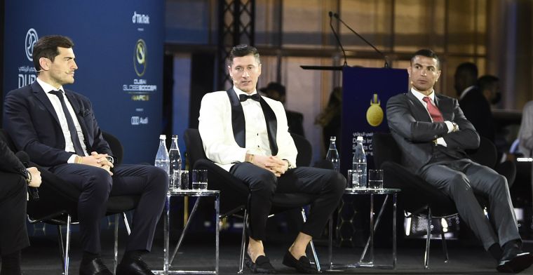 Tuttosport: 'correctie' door jury, Ronaldo en Mendes gunnen Lewandowski 2020-prijs