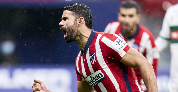 'Atlético-icoon Costa kiest door 'familiale redenen' voor abrupte wintertransfer'