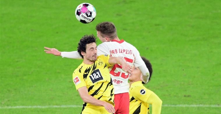 Dortmund ontneemt Leipzig de koppositie: Haaland begint 2021 met 'Doppelpack'