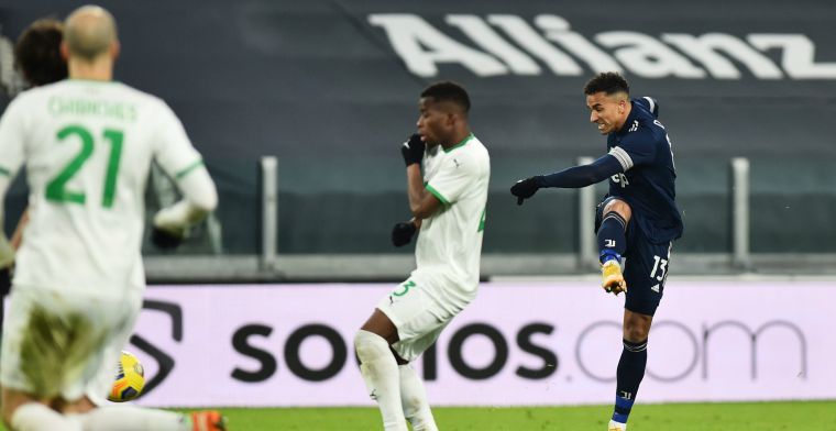 De Ligt-loos Juventus kan opgelucht ademhalen tegen tiental van Sassuolo