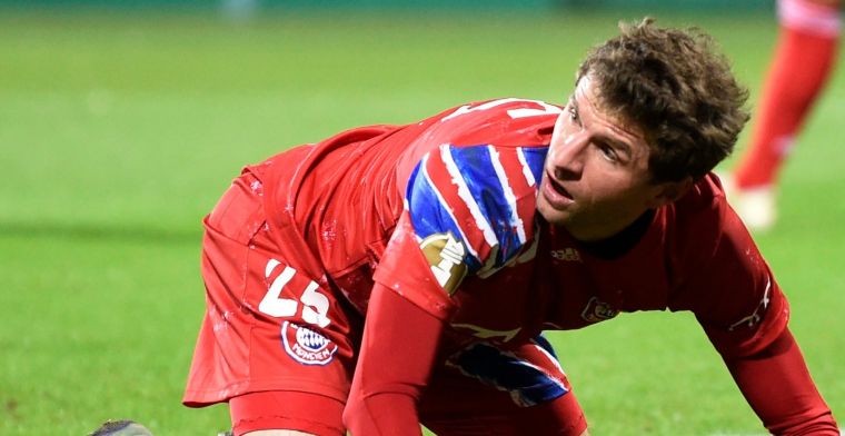 Müller gaat door het stof na aanvaring: 'Hadden het allebei beter kunnen doen'