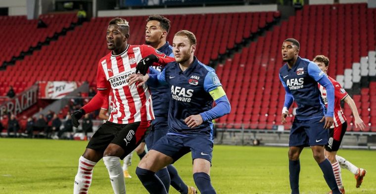 'AZ-driehoek met Koopmeiners is titelkandidaat-onwaardig PSV te machtig'