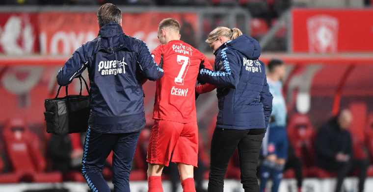 Dramatisch nieuws van FC Twente: einde seizoen voor Cerny