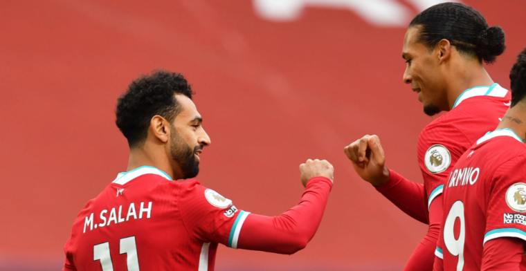 Geblesseerde Van Dijk heeft meer prioriteit voor Liverpool dan topscorer Salah