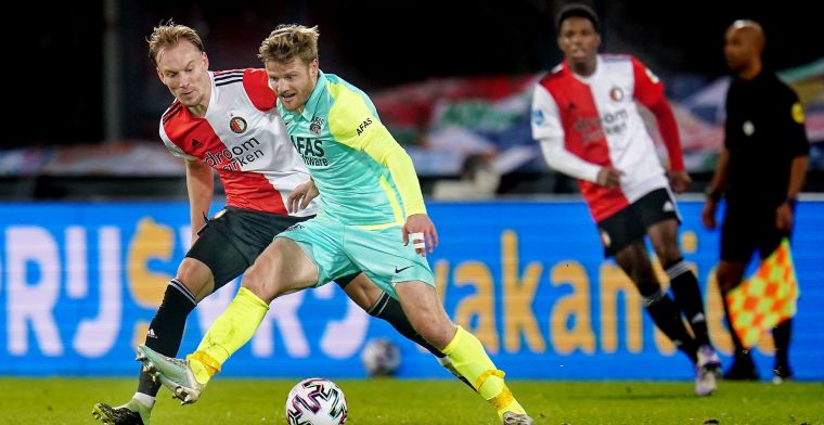 Feyenoord kan landstitel vergeten na spectaculaire nederlaag tegen AZ