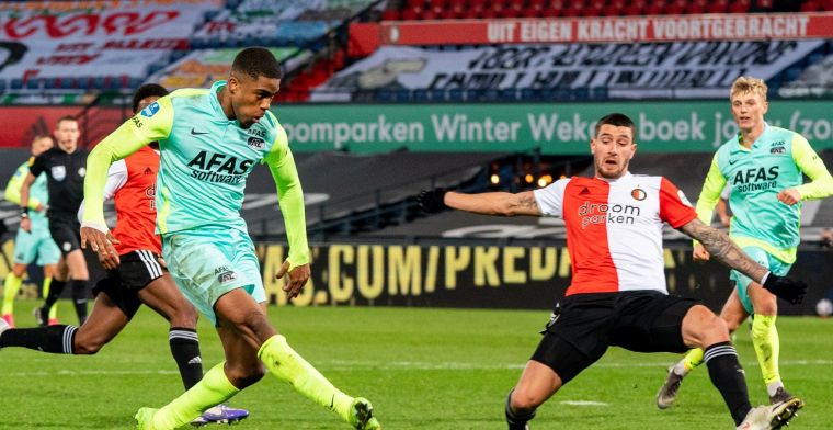 5 is ondergrens in vermakelijke topper Feyenoord-AZ: zestal scoort onvoldoende