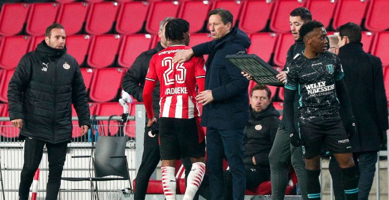 Schmidt verrast bij PSV: 'We wilden hem stoppen, was misschien eerste keer'