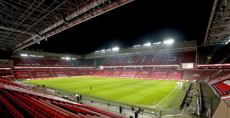 'PSV vangt signalen over rellen rondom het stadion op en barricadeert fanshop'