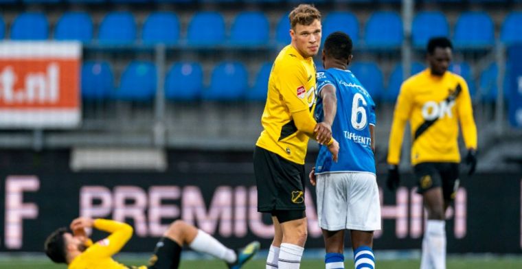 'Van Hooijdonk maakt seizoen af bij NAC, toekomst aanvaller blijft onduidelijk'