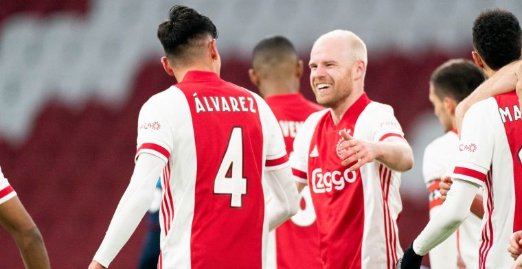 Klaassen vol lof: 'Heel knap, nadat hij zo weinig speelde bij Ajax. Klasse'