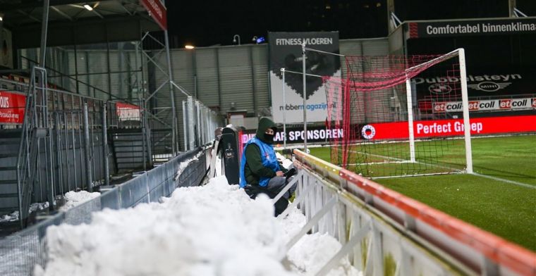 'Velden van thuisspelende clubs zijn bespeelbaar: alle Eredivisie-duels gaan door'