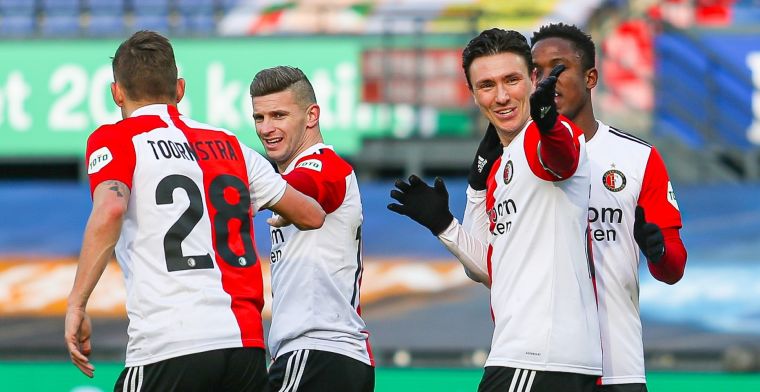 LIVE: Feyenoord verslaat aangeslagen Willem II met duidelijke cijfers (gesloten)  