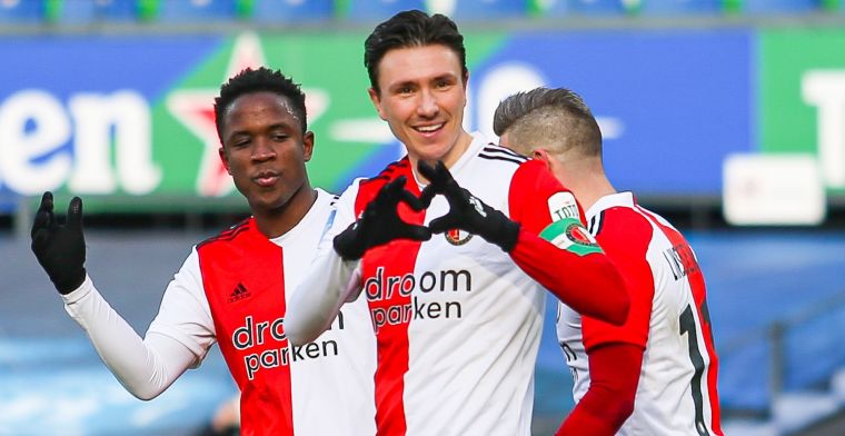 Feyenoord geeft degradatiekandidaat Willem II pak slaag na zwakke start