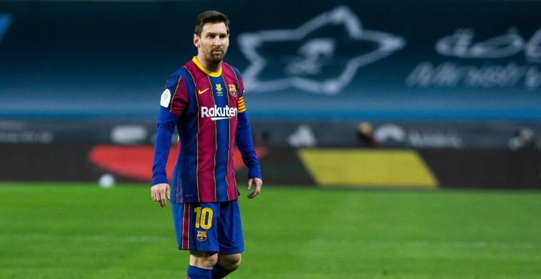 Bayern München feliciteert Messi met 'astronomisch contract': 'Ik moest lachen'