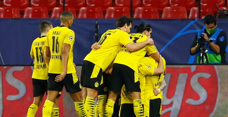 Dortmund wint van Sevilla, Luuk de Jong houdt dubbele ontmoeting nog spannend