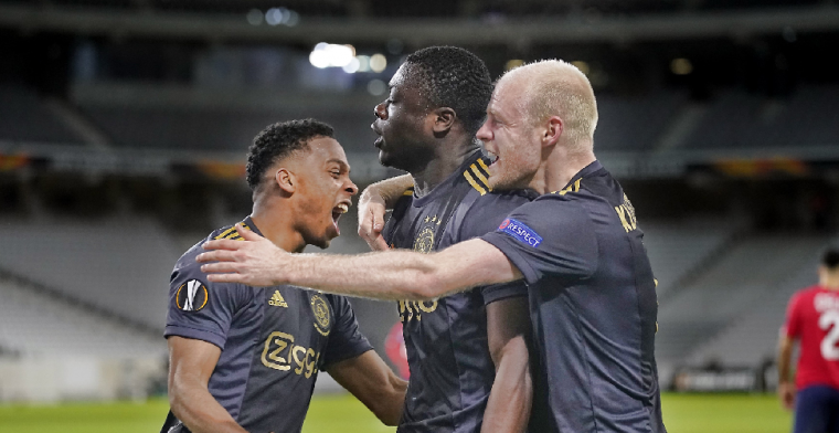 Klaassen steunt scheidsrechter bij Ajax-wedstrijd: 'Hij floot toch voor alles'