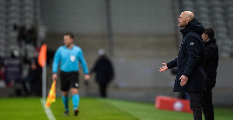 Ten Hag prijst veerkrachtig Ajax: 'Daar kreeg Lille absoluut geen vat op'