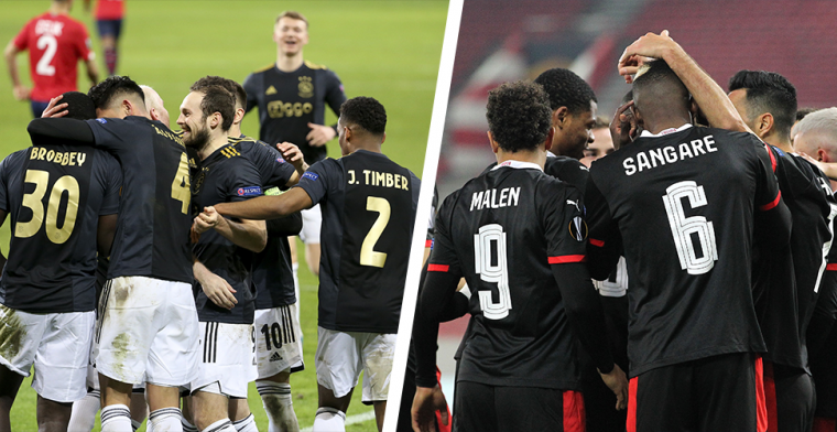 Ajax én PSV favoriet voor belangrijke overwinning in Europa League