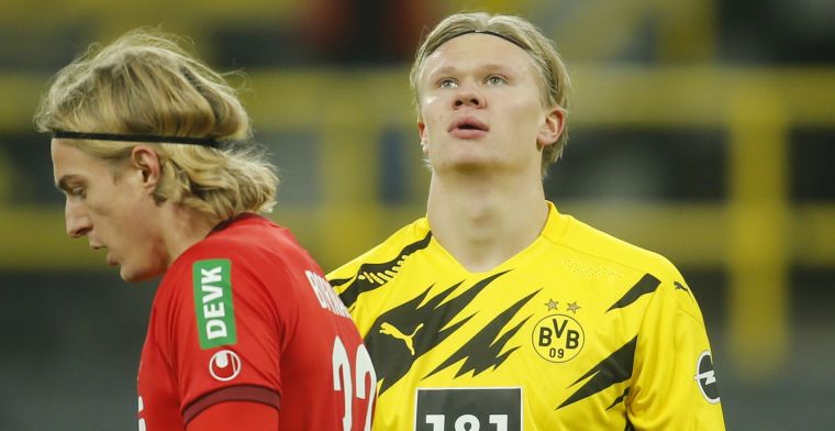 Dortmund reageert op stevige Haaland-teksten van Raiola: 'Moet je soms zeggen'