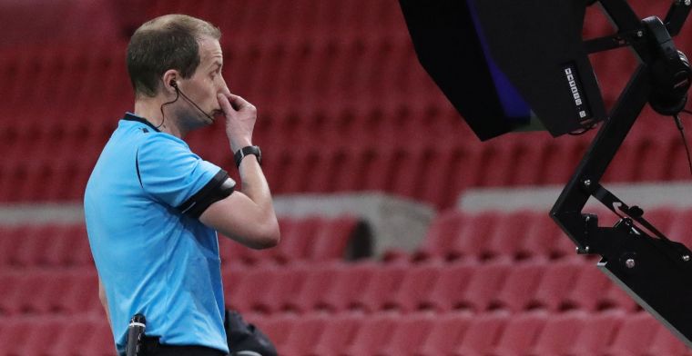 Scheidsrechter bij Ajax-Lille krijgt 2 in Frankrijk: 'Ik word er heel erg moe van'