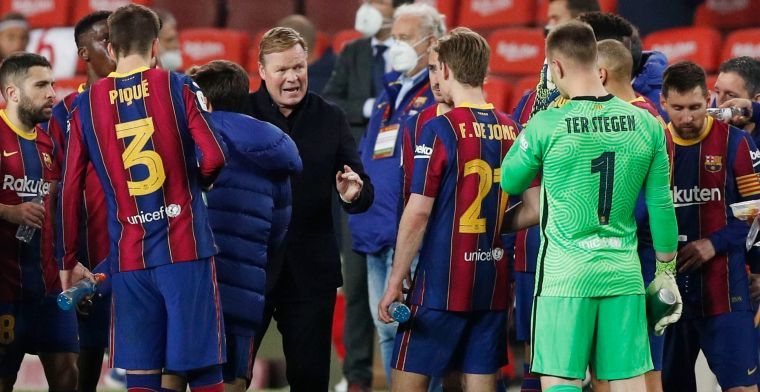 Koeman 'de grote overwinnaar': 'Hij heeft de kleedkamer van Barça gewonnen'