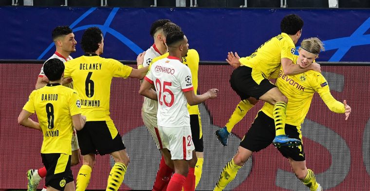 Dortmund bereikt na chaotisch duel kwartfinales van de Champions League